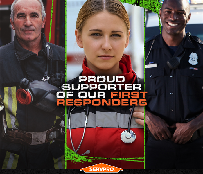 Proud of our first responders poster